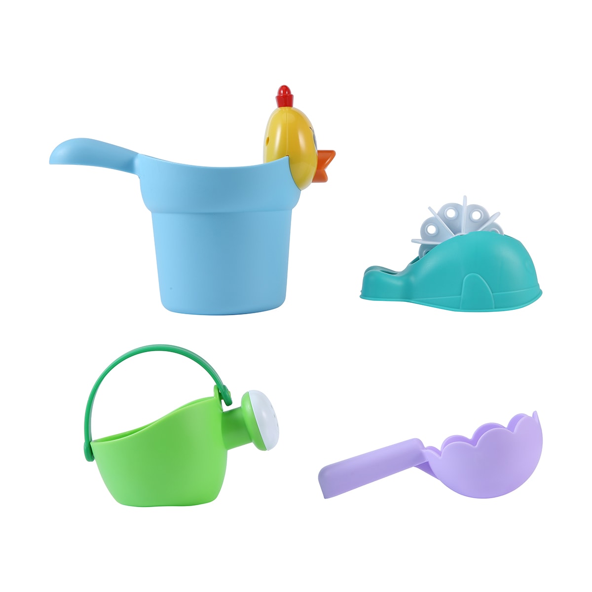 4 Pack Bath Toys