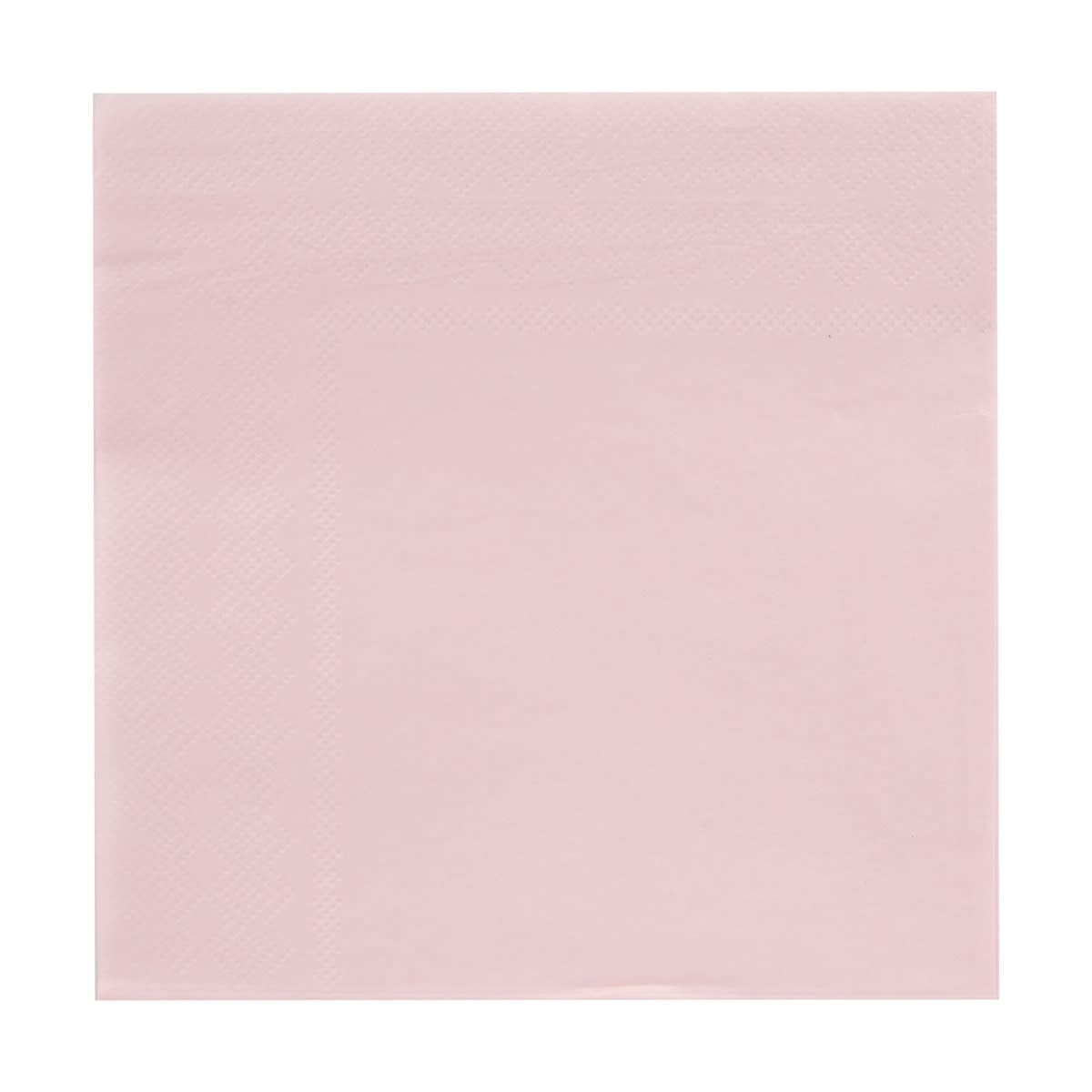 50 Piece Pink Paper Napkins