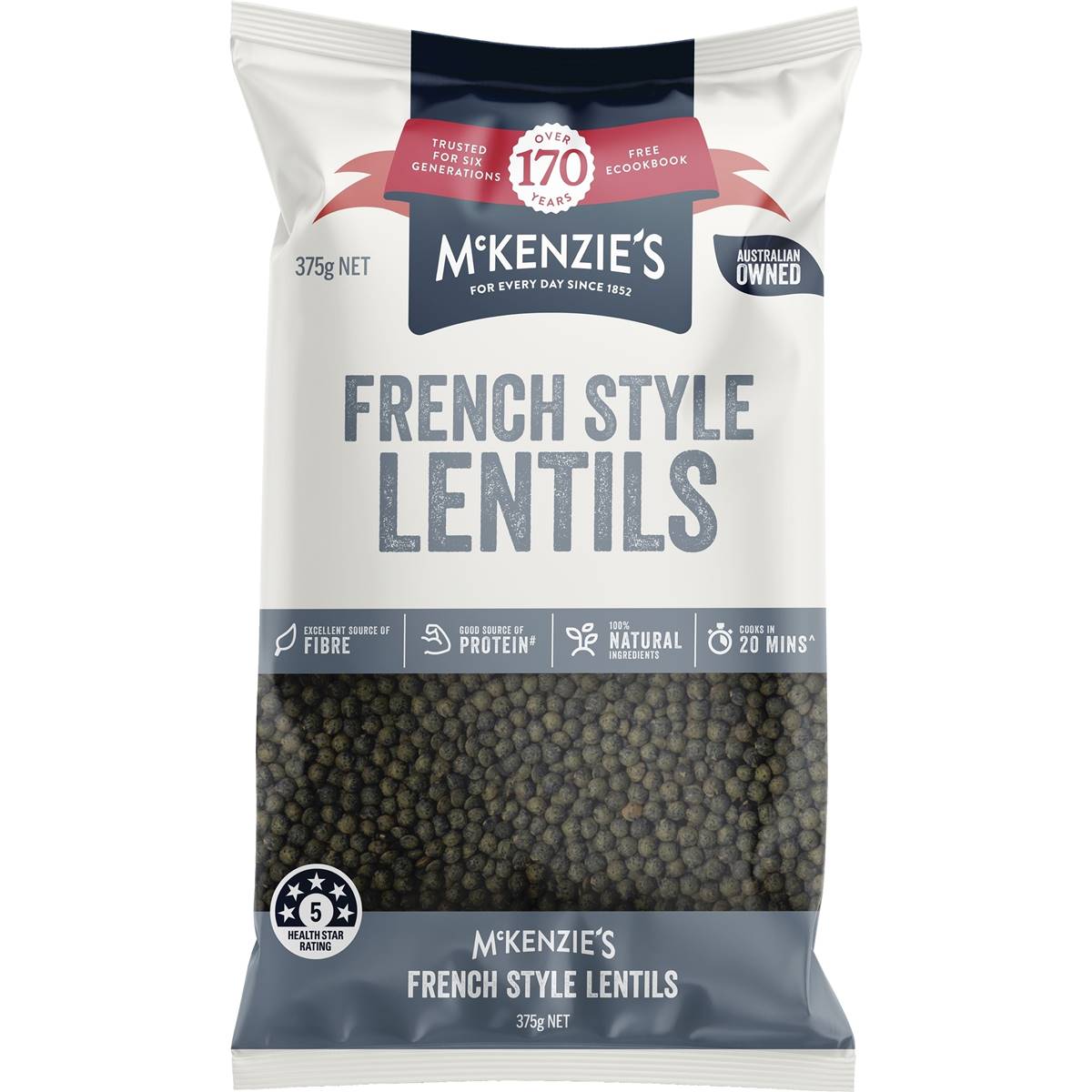 McKenzie's French Style Lentils 375g