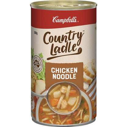 Campbell's Country Ladle Soup Chicken Noodle 500g