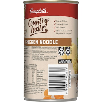Campbell's Country Ladle Soup Chicken Noodle 500g