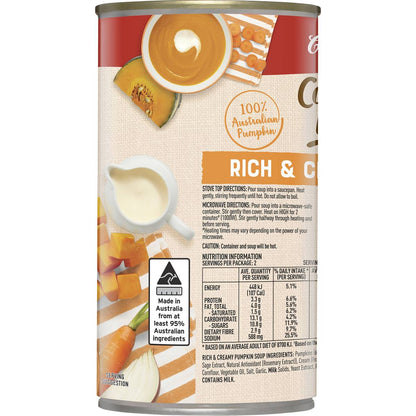 Campbell's Country Ladle Soup Rich & Creamy Pumpkin 500g