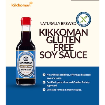Kikkoman Gluten Free Soy Sauce 250mL