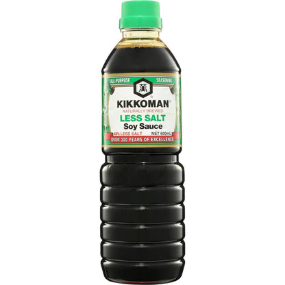 Kikkoman Soy Sauce Soy Reduced Salt 600ml