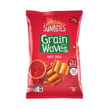 SUNBITES GRAIN WAVES CHIPS SWEET CHILLI 170G