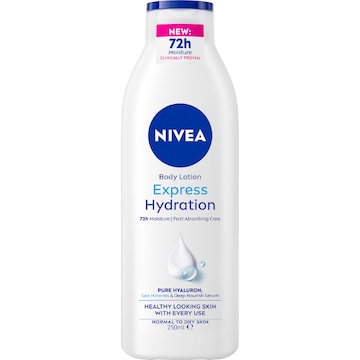 Nivea Express Hydration Body Lotion Fast Absorbing Moisturiser 250mL