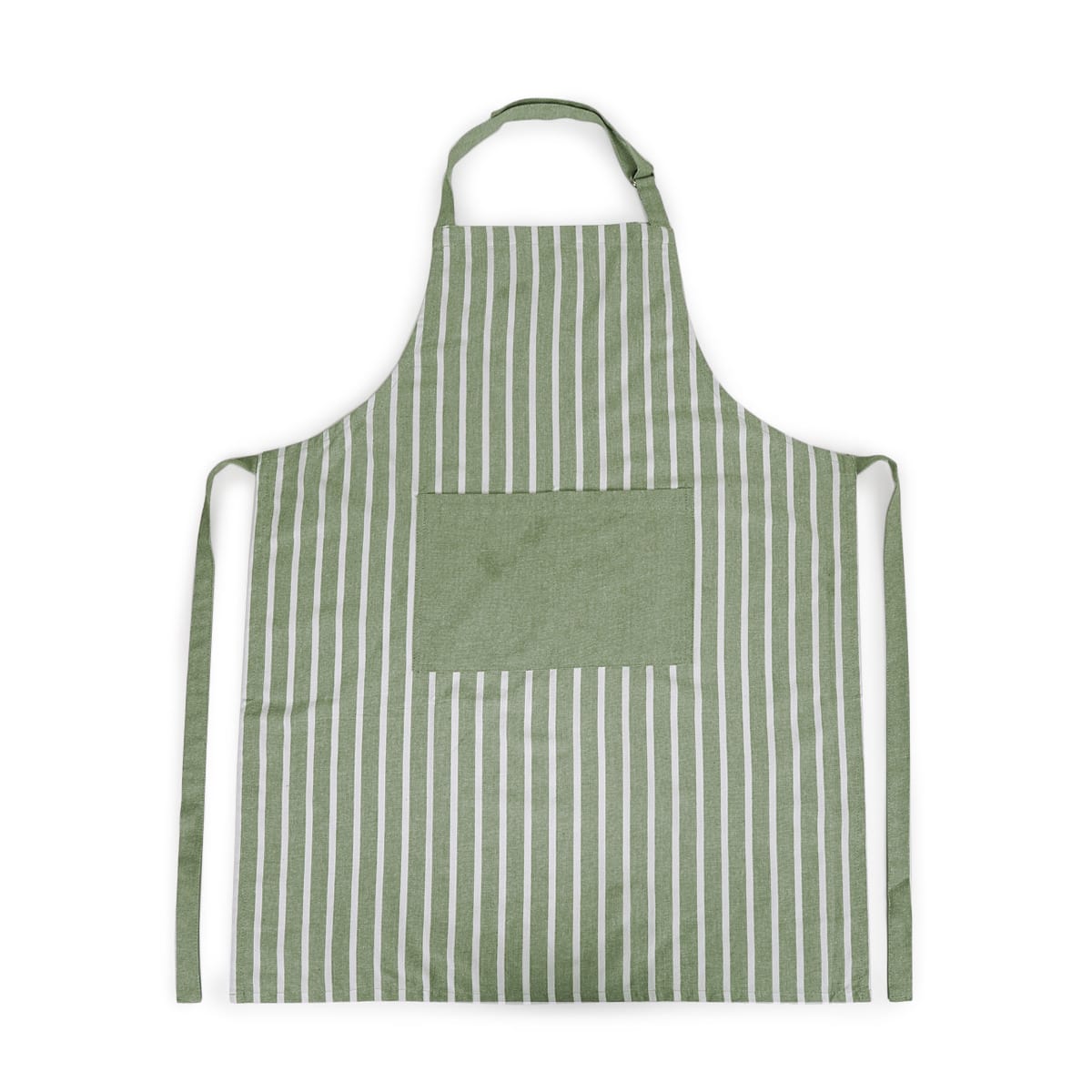 Green Chambray Apron