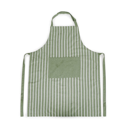 Green Chambray Apron