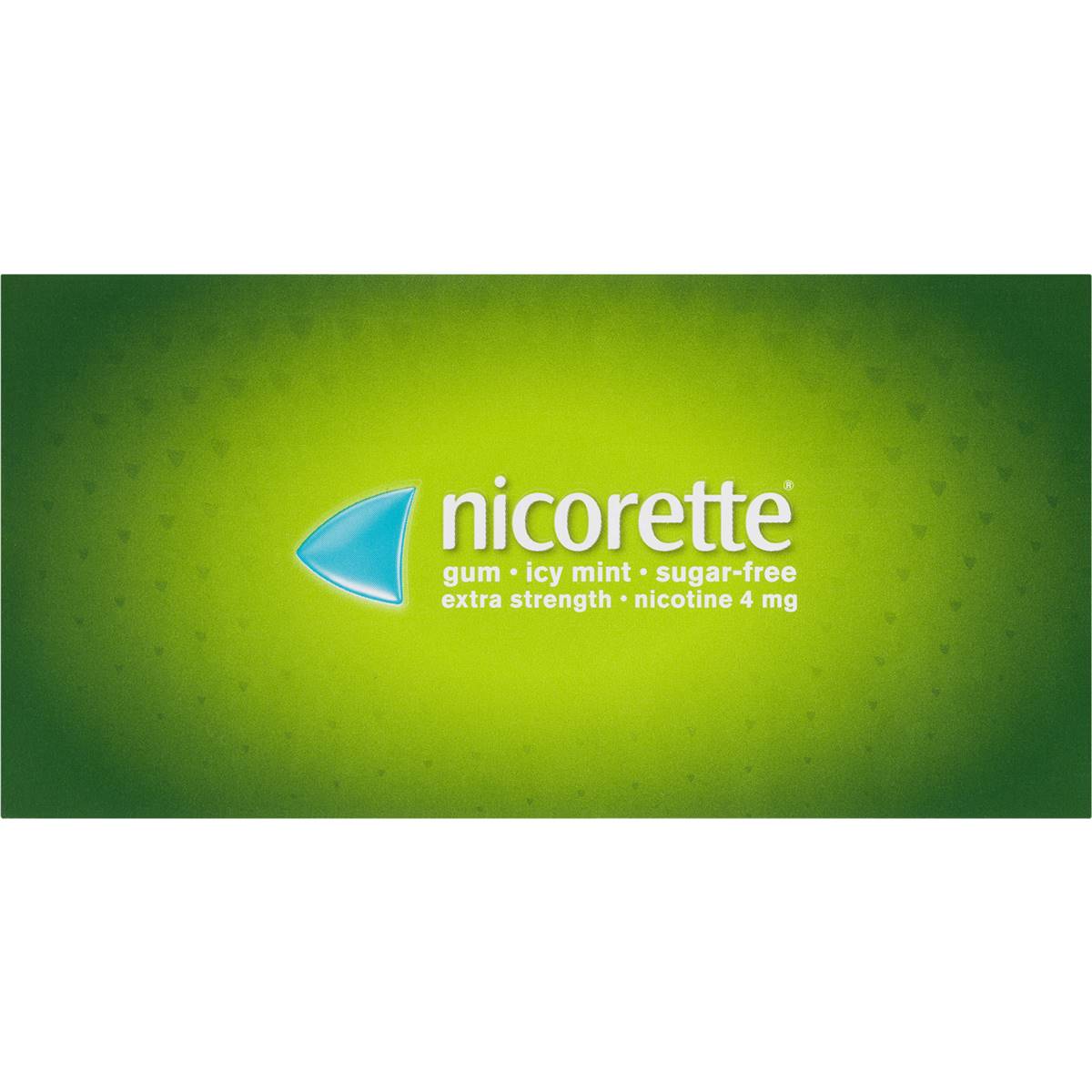 Nicorette Quit Smoking Extra Strength Nicotine Gum Icy Mint 75 Pack