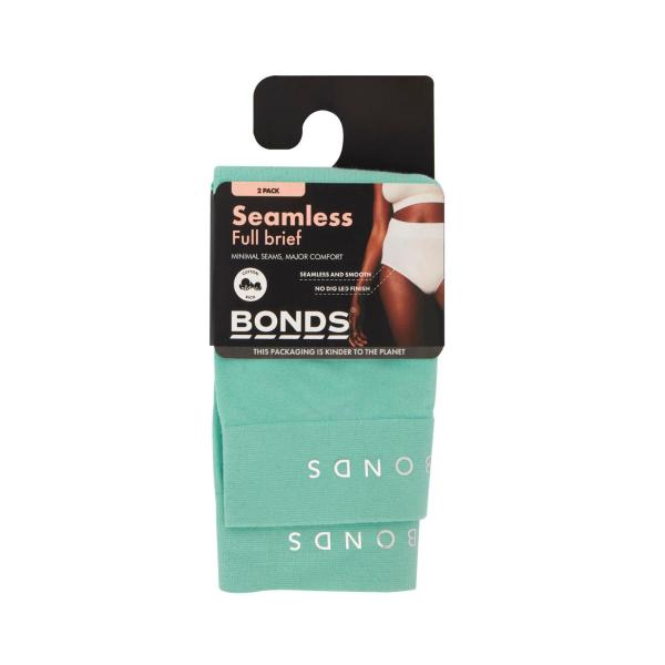 BONDS WOMENS SEAMLESS FULL BRIEF SIZE 12