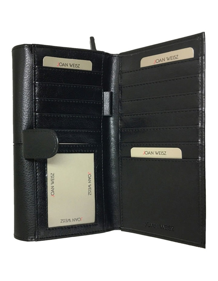 Dakota Large Wallet in Black