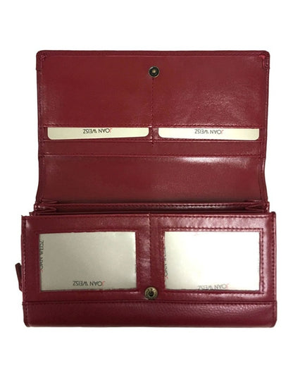 Dakota Large Wallet in Red