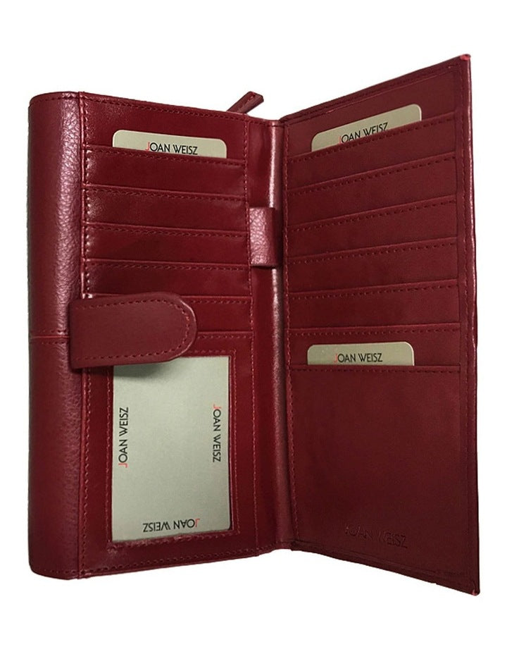 Dakota Large Wallet in Red