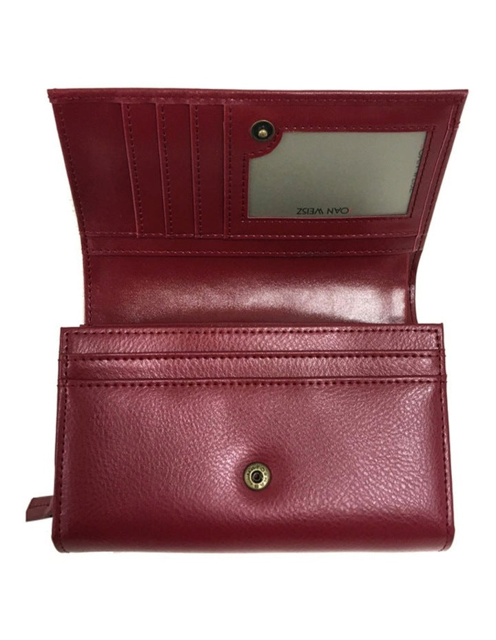 Dakota French Purse in Red