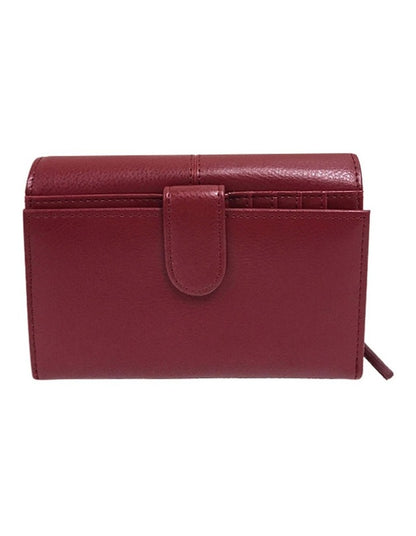 Dakota French Purse in Red