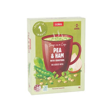 COLES 2 SERVE SOUP PEA & HAM W CROUTONS 60 GRAM