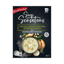 CONTINENTAL SENSATIONS SOUP CREAMY ROAST CHKN SPR ONION 2S 61G