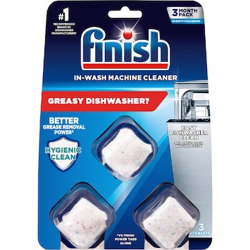 Finish Dishwasher Cleaner Tabs 3 pack