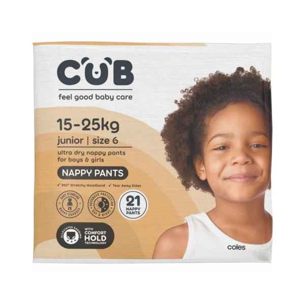 Nappy Pants Junior Size 6 (15-25kg)