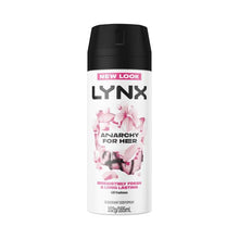 LYNX WOMEN DEODORANT BODY SPRAY ANARCHY FOR HER 165ML