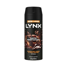 LYNX DEODORANT BODY SPRAY DARK TEMPTATION 165ML