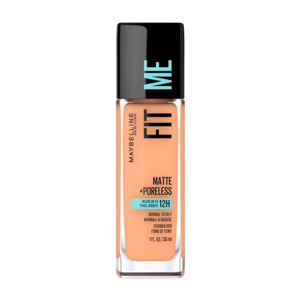 MAYBELLINE FIT ME MATTE+PORELESS LIQUID FOUNDATION:NATURAL TAN:.:30 ML