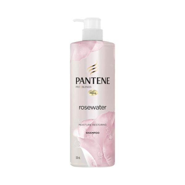PANTENE PRO-V BLENDS MICELLAR ROSEWATER MOISTURISING SHAMPOO FOR DRY HAIR 530ML