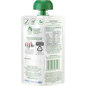 Only Organic Pear & Mango Super Smooth 4+ Months 120g