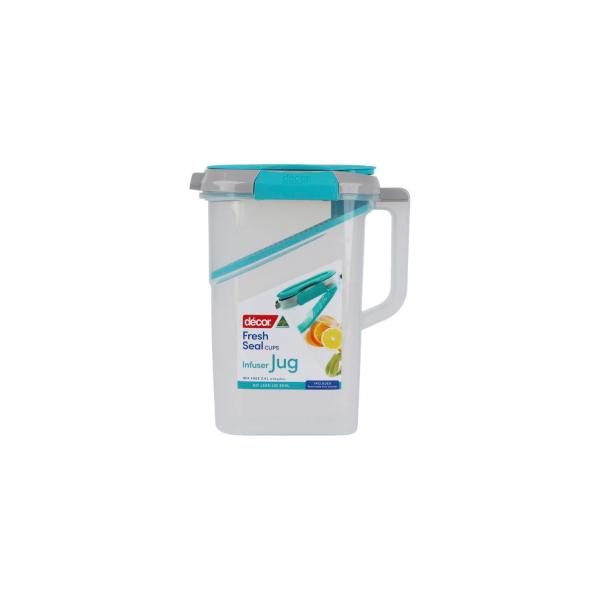 DECOR FRESH SEAL CLIPS INFUSER JUG 2.4L