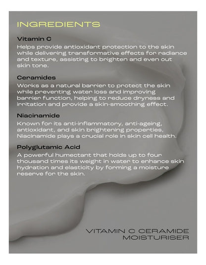 Vitamin C Ceramide Moisturiser