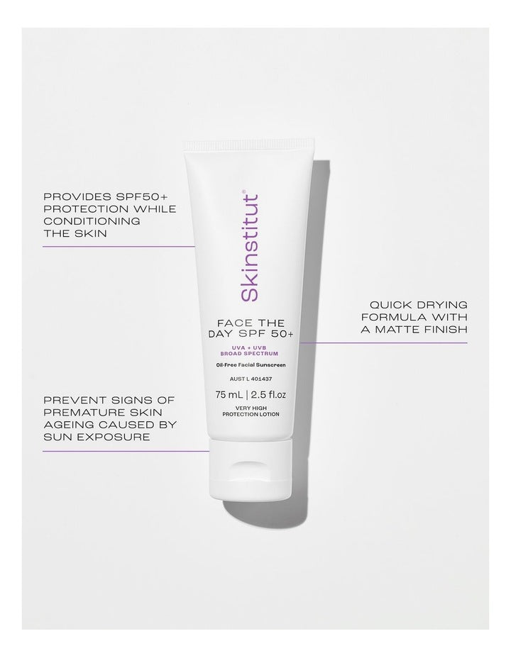 Face The Day Spf 50+ Facial Sunscreen 75Ml