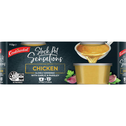 Continental Sensations Chicken Stock Pot 4 x 28 g
