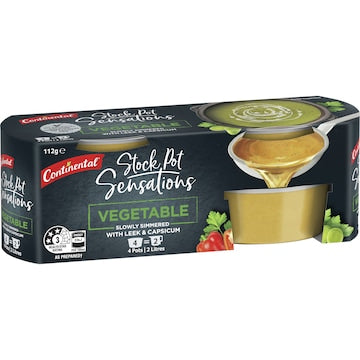 Continental Stock Pot Sensations Vegetable 4 pack