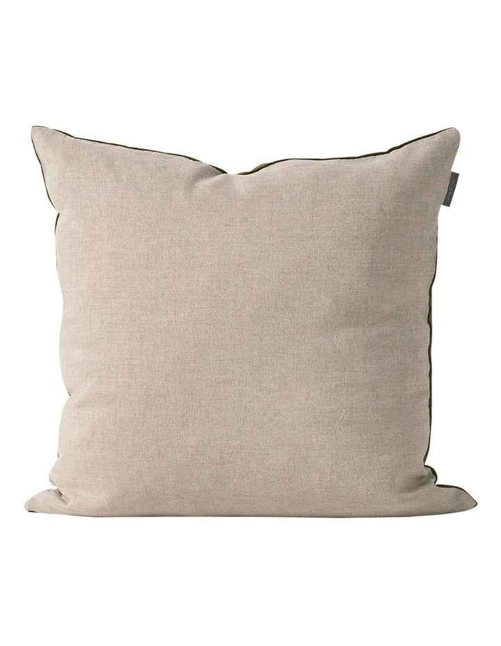Luxury Velvet Cushion in Khaki