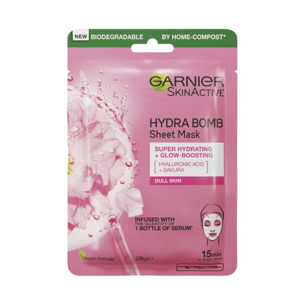 GARNIER HYDRABOMB TISSUE MASK SAKURA