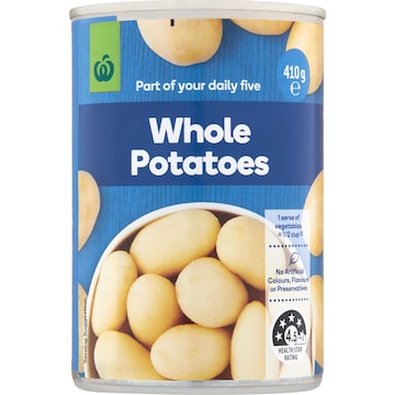 Woolworths Potato Whole 410g