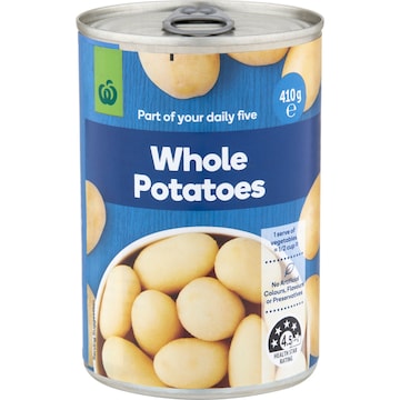 Woolworths Potato Whole 410g