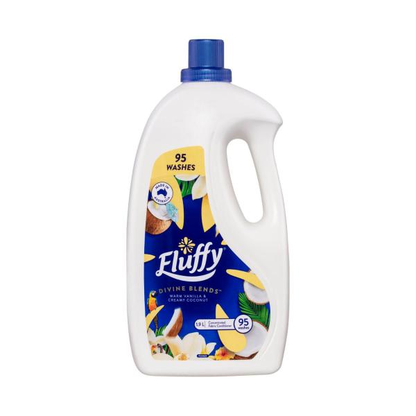 Concentrate Liquid Fabric Softener Conditioner Divine Blends Warm Vanilla & Creamy Coconut