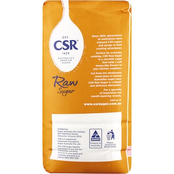 CSR Raw Sugar 2kg