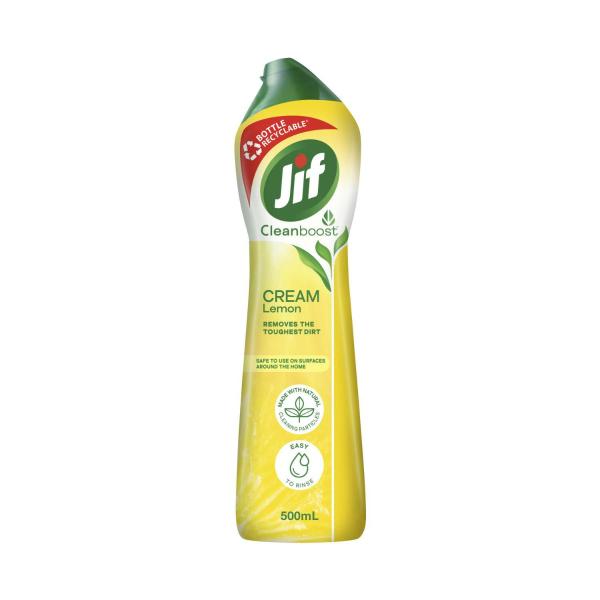JIF CREAM MULTIPURPOSE CLEANER LEMON 500ML