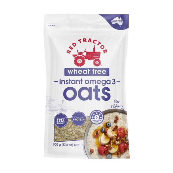 RED TRACTOR WHEAT FREE OMEGA 3 OATS:500GRAM