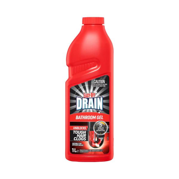 EASY OFF DRAIN CLEANER BATHROOM GEL 1L