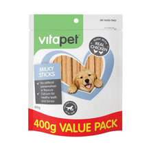 VITAPET JERHIGH DOG TREATS MILKY STICKS WITH REAL CHICKEN 400 GRAM