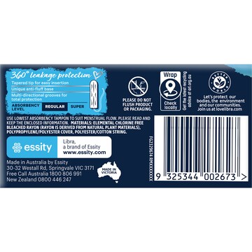 Libra Tampons Regular 32 pack
