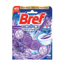Purple Active Toilet Cleaner Rim Block Lavender 50g