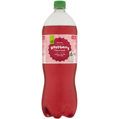 Woolworths Raspberry Bottle 1.25l