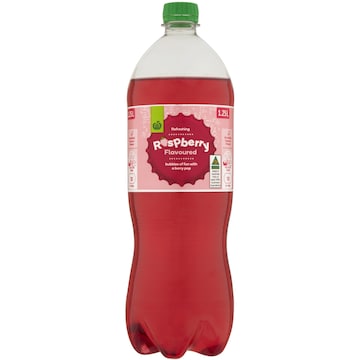 Woolworths Raspberry Bottle 1.25L