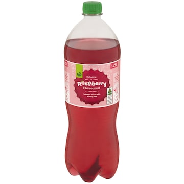 Woolworths Raspberry Bottle 1.25L