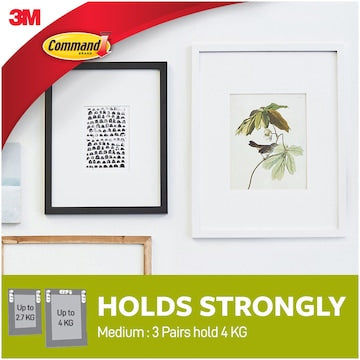 3M Command Picture Hanging Strips Combo Small & Medium each