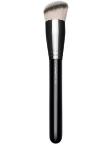 Synthetic Rounded Slant Brush in Black